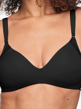 Warner's Cloud 9 Wireless Bra RN2771A - Black